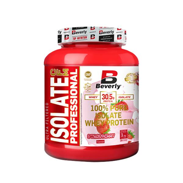 BEVERLY Isolate CFM Professional - 1Kg Fragola Beverly Nutrition