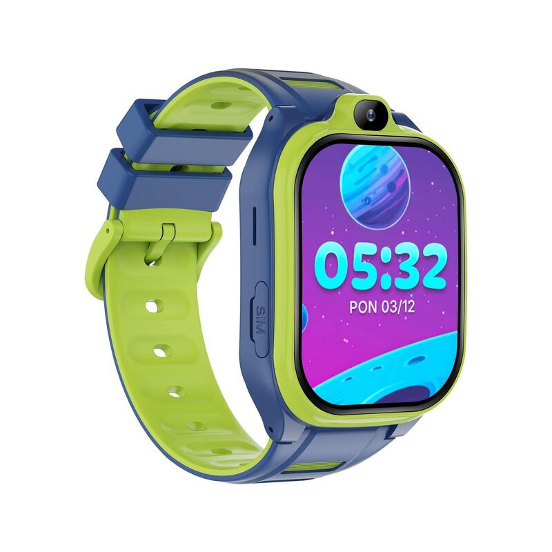 Smartwatch Forever GPS WiFi 4G Kids Boost KW-530 Albastru AI nanoSIM VideoCall