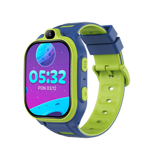 Smartwatch Forever GPS WiFi 4G Kids Boost KW-530 Bleu AI nanoSIM VideoCall