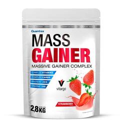 Mass gainer - 2.8kg Fraise de Quamtrax