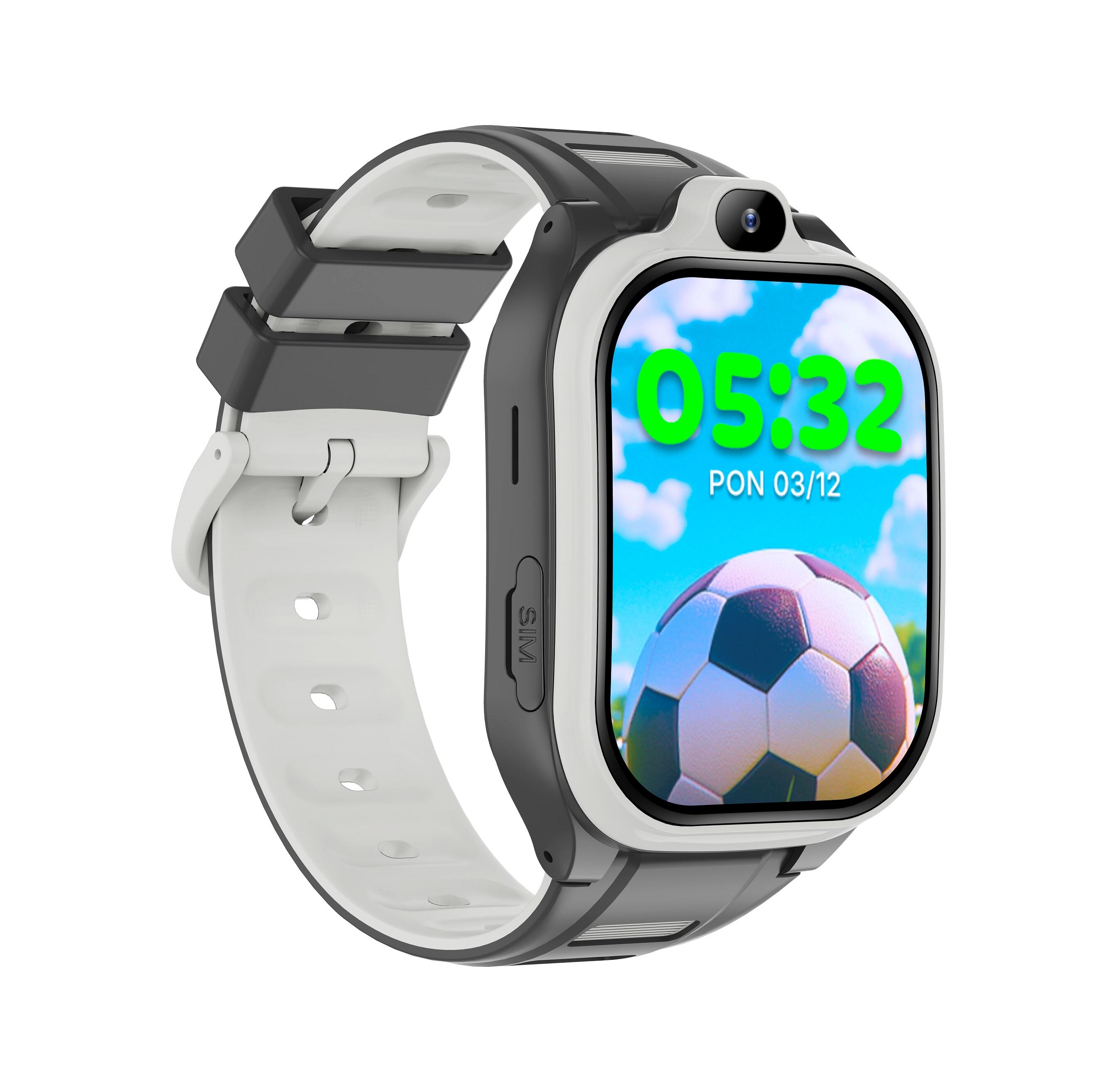 Smartwatch Forever GPS WiFi 4G Kids Boost KW-530 Noir AI nanoSIM VideoCall 7/7
