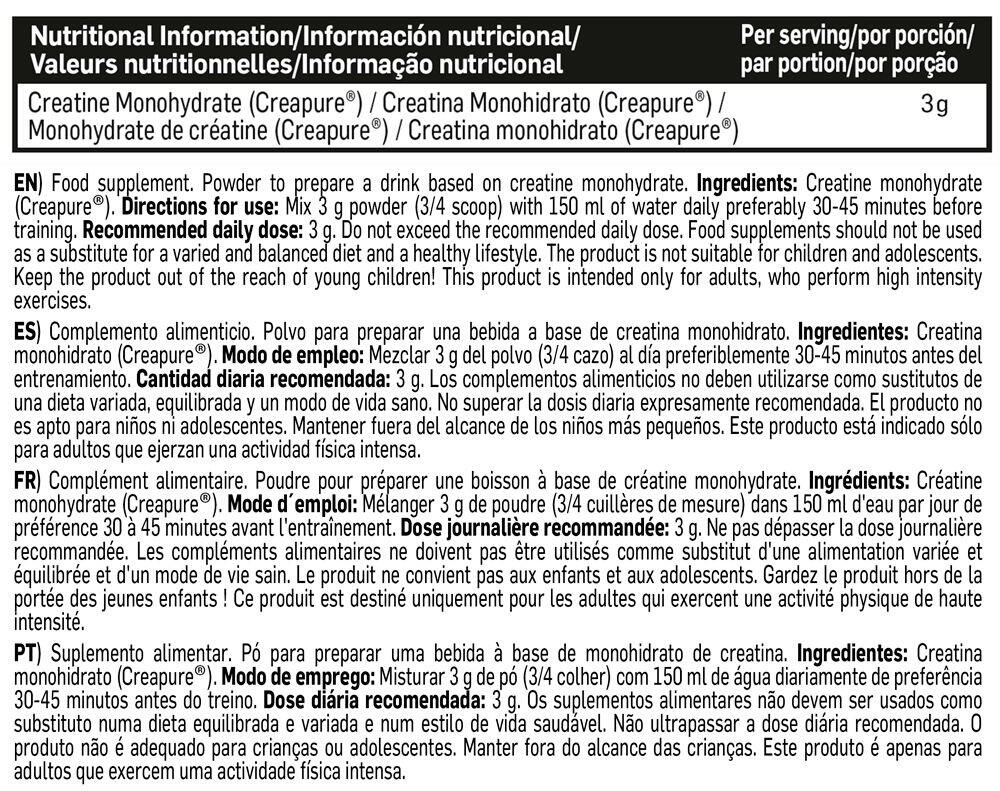 Creatina 100% (Creapure®) - 300g Beverly Nutrition 2/2