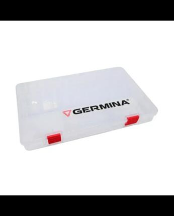 Pudełko wędkarskie na przynętę Germina Clear 37.5x22.5x5 cm