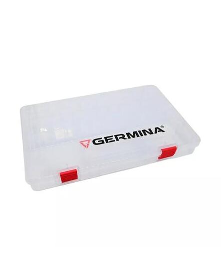 Pudełko wędkarskie na przynętę Germina Clear 37.5x22.5x5 cm