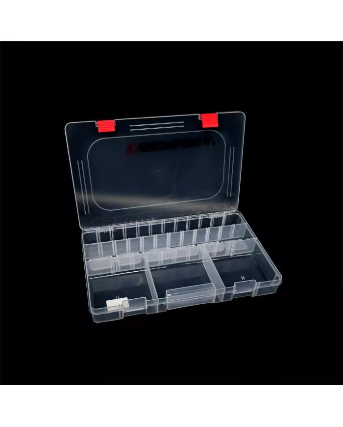 Pudełko wędkarskie na przynętę Germina Clear 37.5x22.5x5 cm 2/3