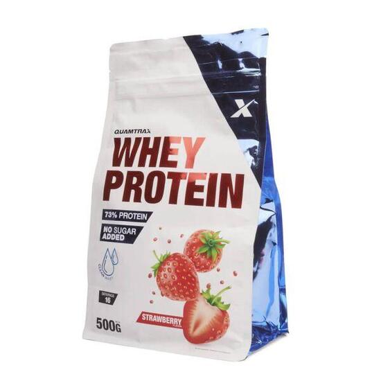 100% Whey Protein - 500g Fresa Quamtrax