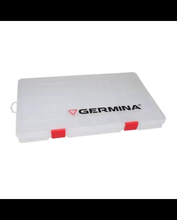 Pudełko wędkarskie na przenęty Germina Clear 37.5x22.5x3.5 cm