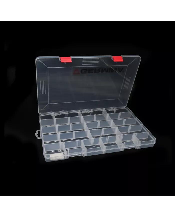 Pudełko wędkarskie na przenęty Germina Clear 37.5x22.5x3.5 cm 3/3
