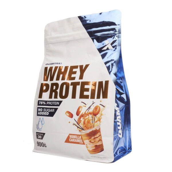 Quamtrax Whey Protein - 900g Vanilla & Caramel