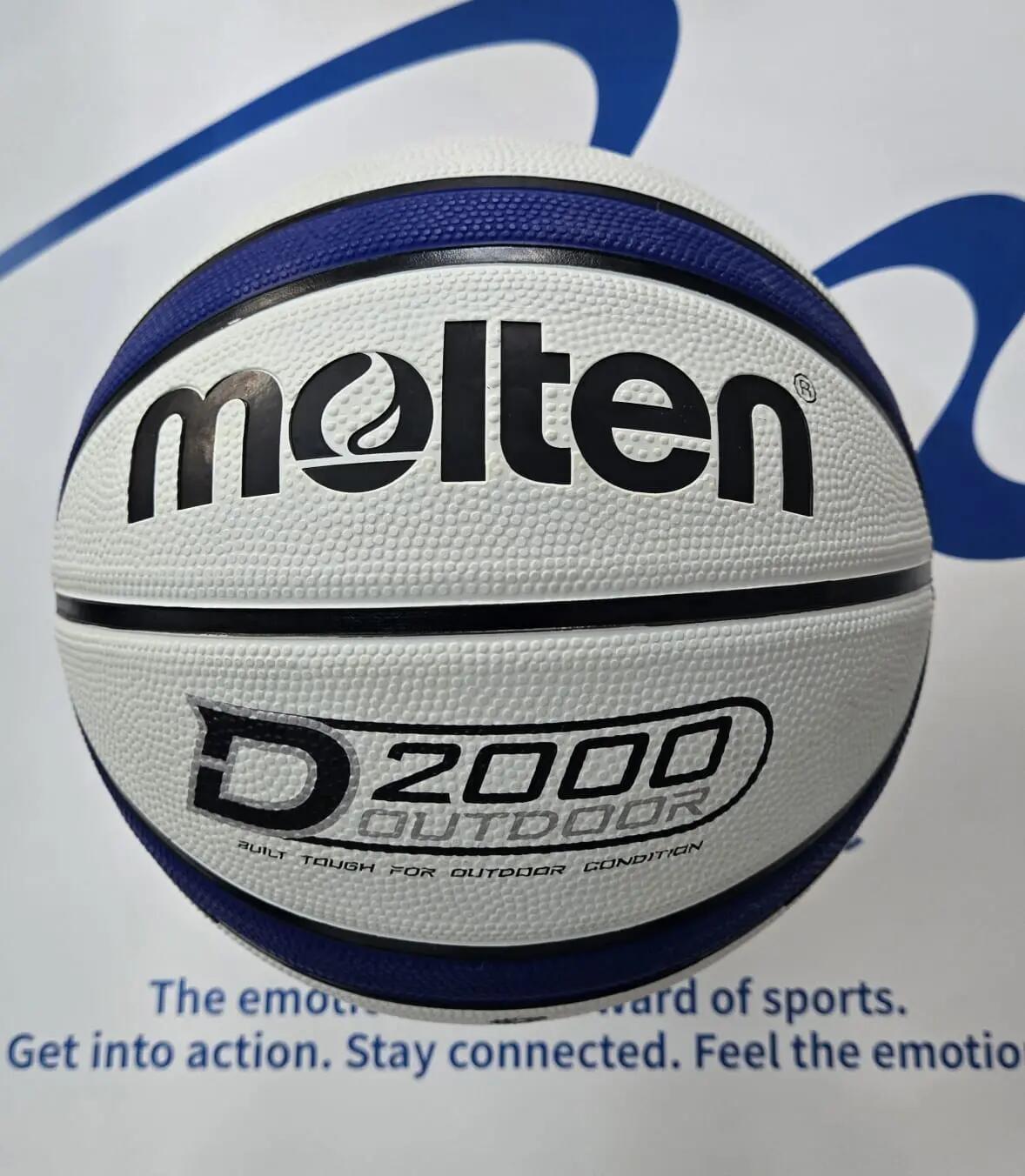 Molten B7D2005 Deep Channel Basketball, Größe 7 2/8