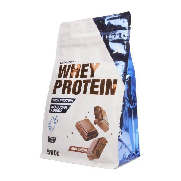 100% Whey Protein - 500g Quamtrax Milk Chocolate