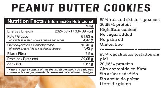 Crème de cacahuète - 350g Biscuits crème de cacahuète de Beverly Nutrition 2/3