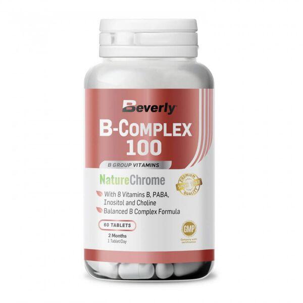 Beverly - B-complex 100 - 60 Tablets De Beverly Nutrition - Vitamines - Taille Unique - Decathlon