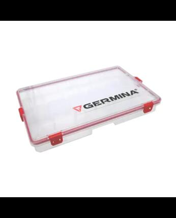 Pudełko wędkarskie na przynętę Germina Clear 35.5x23x5 cm
