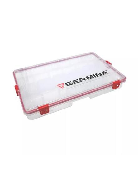 Pudełko wędkarskie na przynętę Germina Clear 35.5x23x5 cm