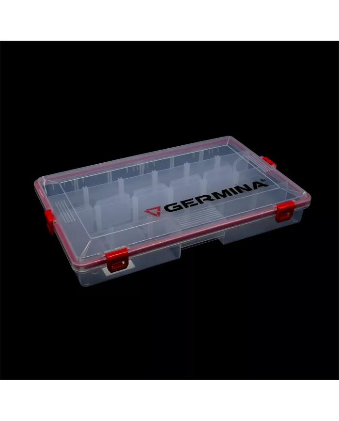 Pudełko wędkarskie na przynętę Germina Clear 35.5x23x5 cm 3/3