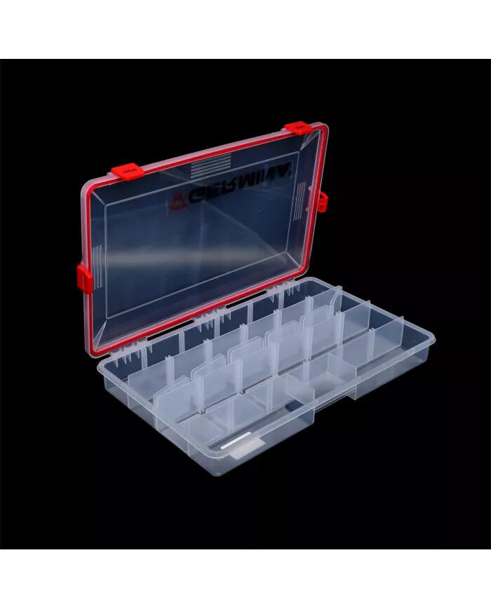 Pudełko wędkarskie na przynętę Germina Clear 35.5x23x5 cm 2/3