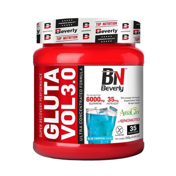 Beverly - Glutavol Post-entraînement - 250g Framboise Bleue De Beverly Nutrition - Glutamine - Taille Unique - Decathlon