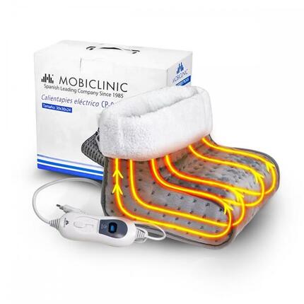 Chauffe-pieds électrique basse consommation minimale Laine, molleton 30x30x24 cm