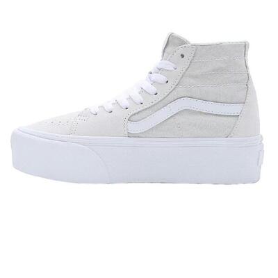 Zapatos Vans Sk8-Hi Tapered Stackform Blanco y Beige