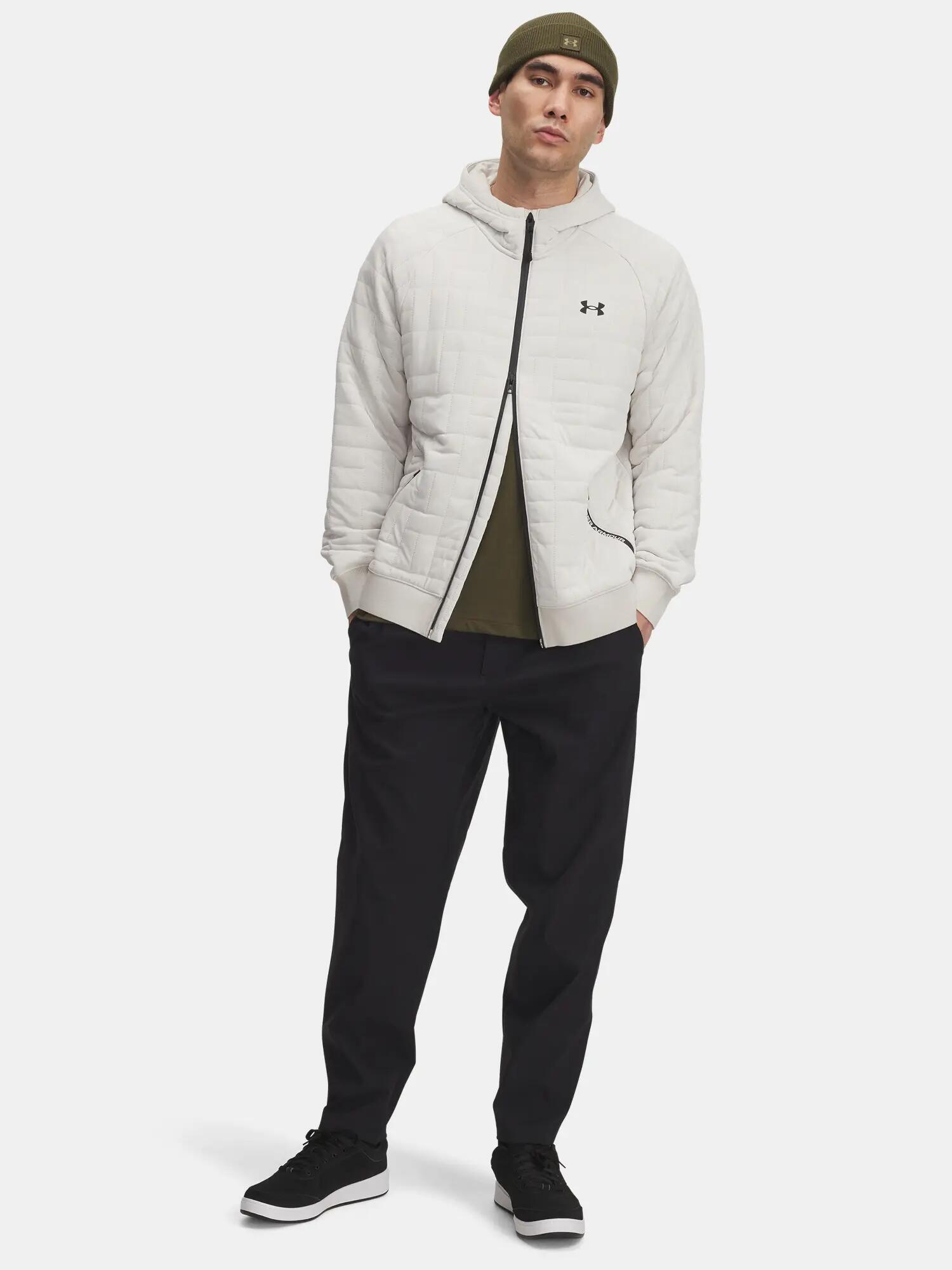 Férfi sportnadrág Under Armour UA UNSTPBLE WOVEN TX TAPER-BLK 4/4