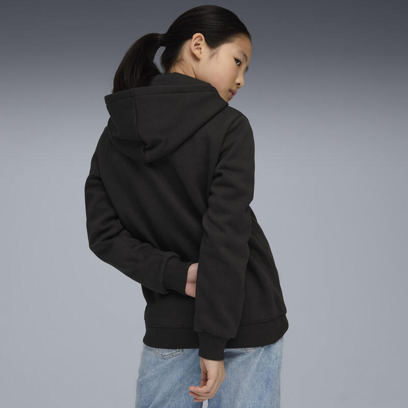 Geacă copii cu glugă, fleece, Ftblessentials PUMA