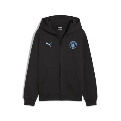 Manchester city ftblessentials jack met capuchon voor jongeren puma