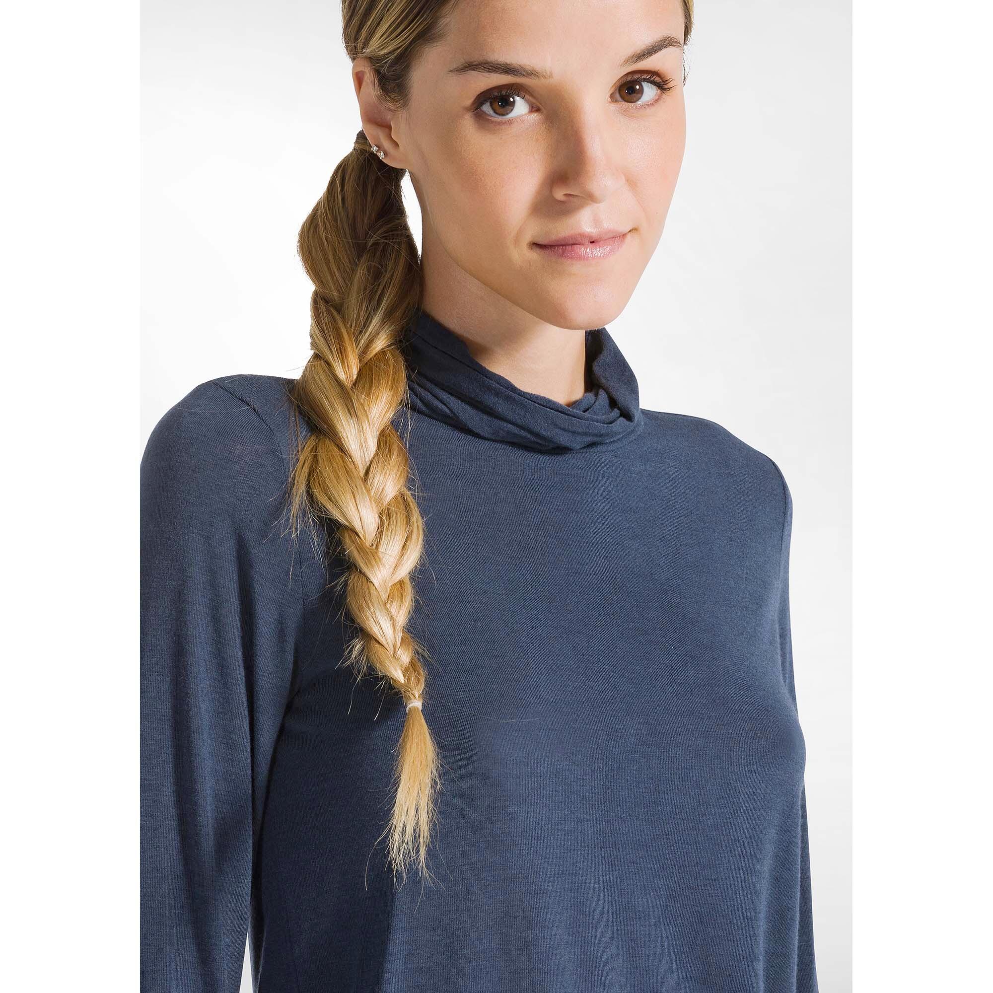 Camiseta Deha Mezcla De Cachemira Cuello Alto Mujer 4/5