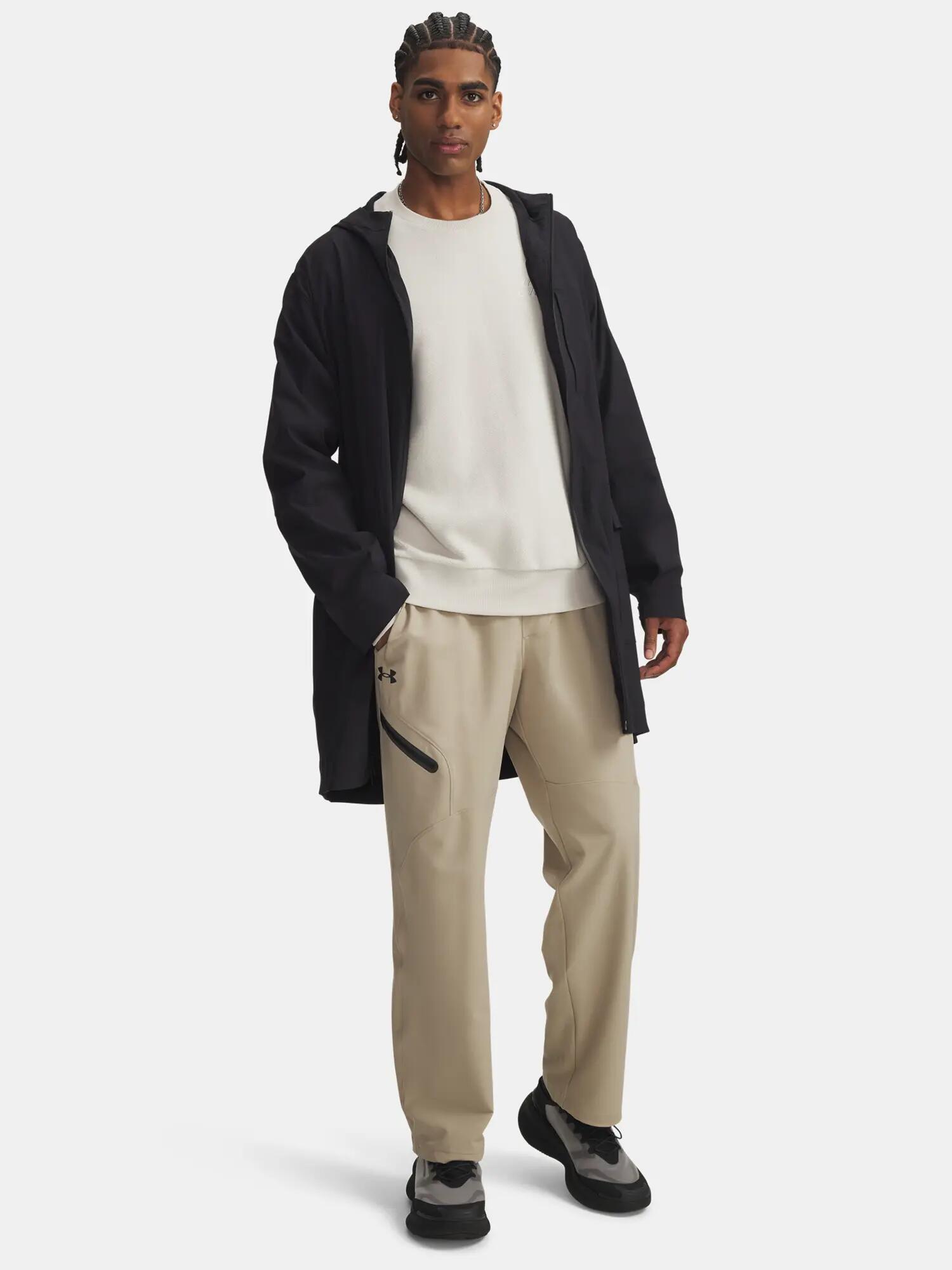 Férfi kabát Under Armour UA Unstoppable Txt Long Jkt-BLK 4/4