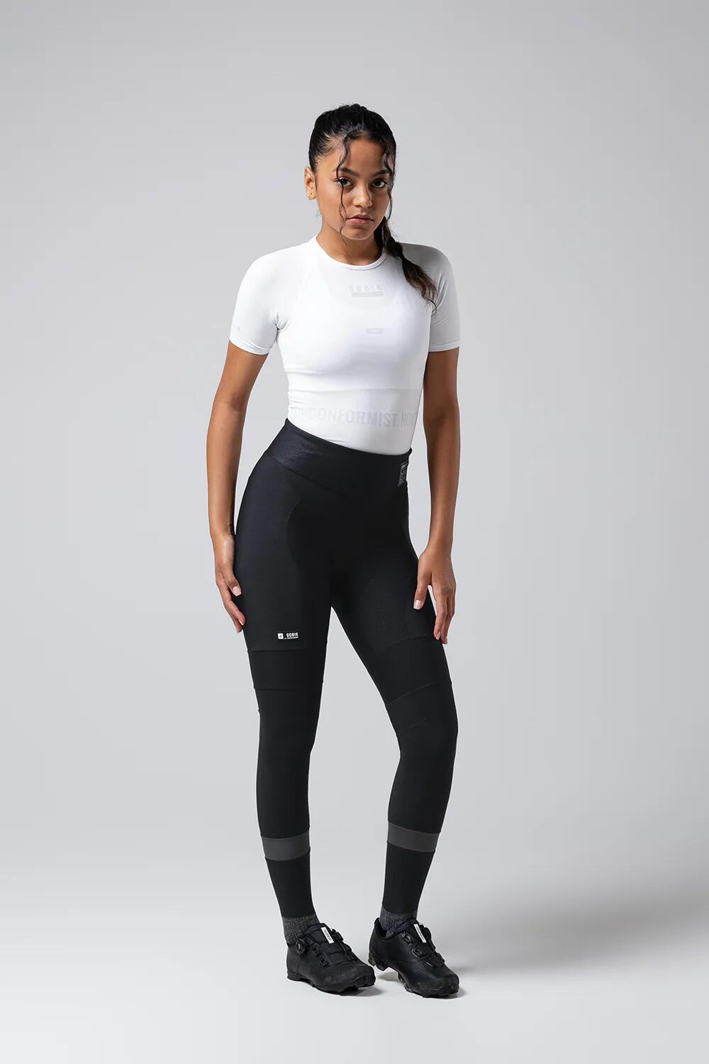 Cuissard long Absolute 7.0 sans bretelles noir femmes K9 - Taille 2XL 1/4