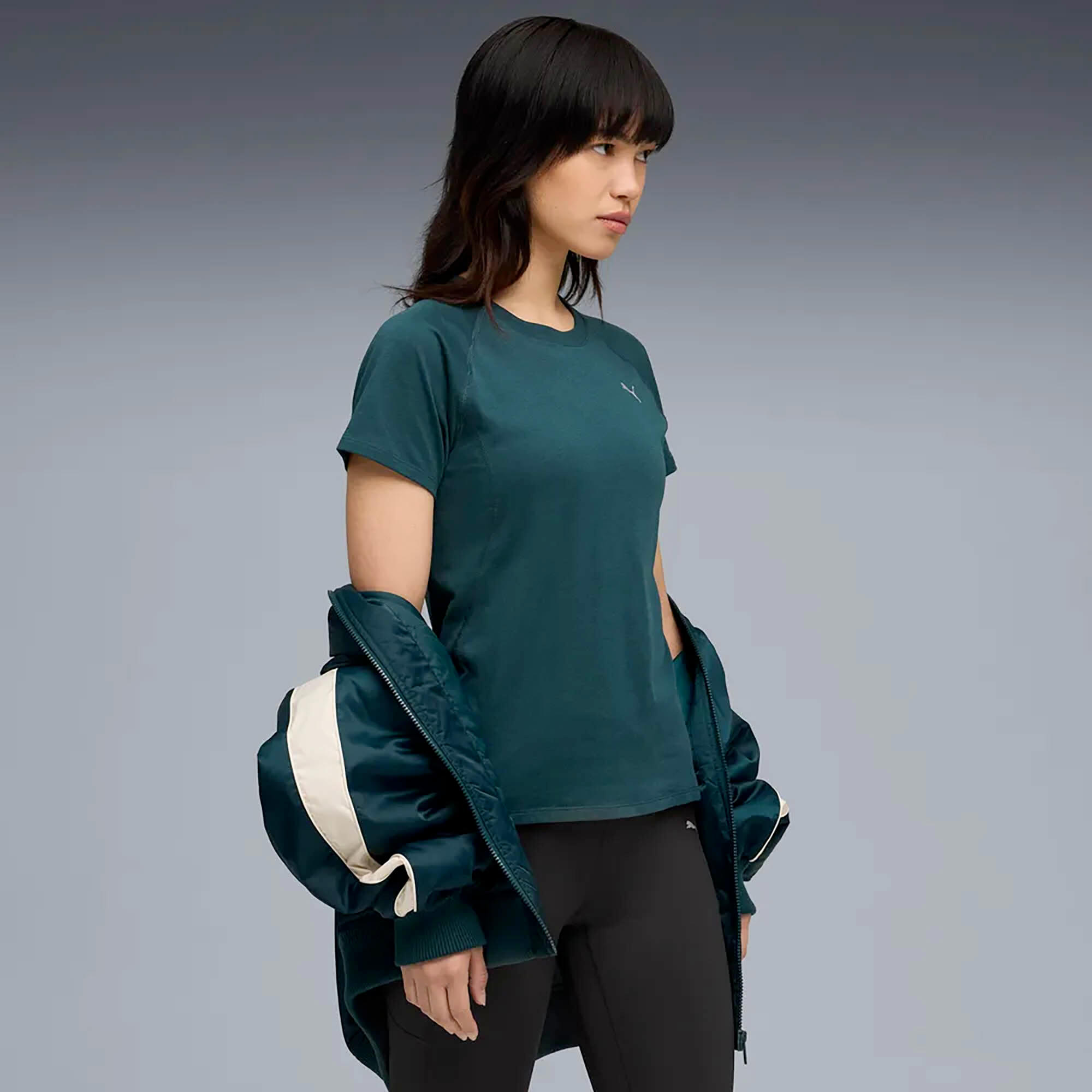 T-Shirt Puma W Run Velocity Tee (Tri-Blend) Dame 3/5