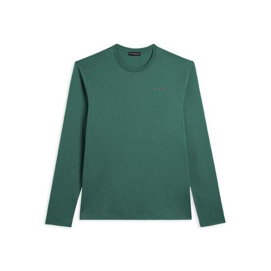 T-shirt à manches longues en coton avec logo sur le cœur