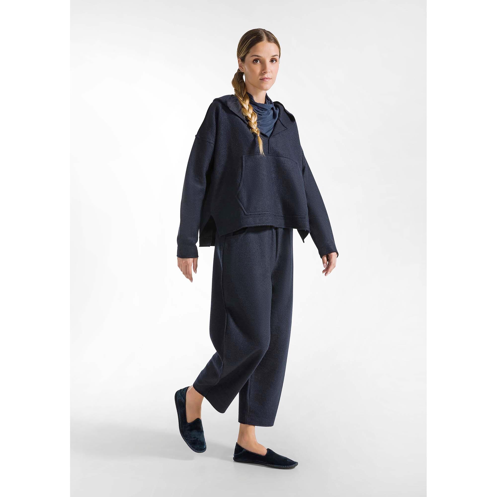 Pantalon Deha Pantalon Ballon En Laine Feutrée Légère Femme 2/5