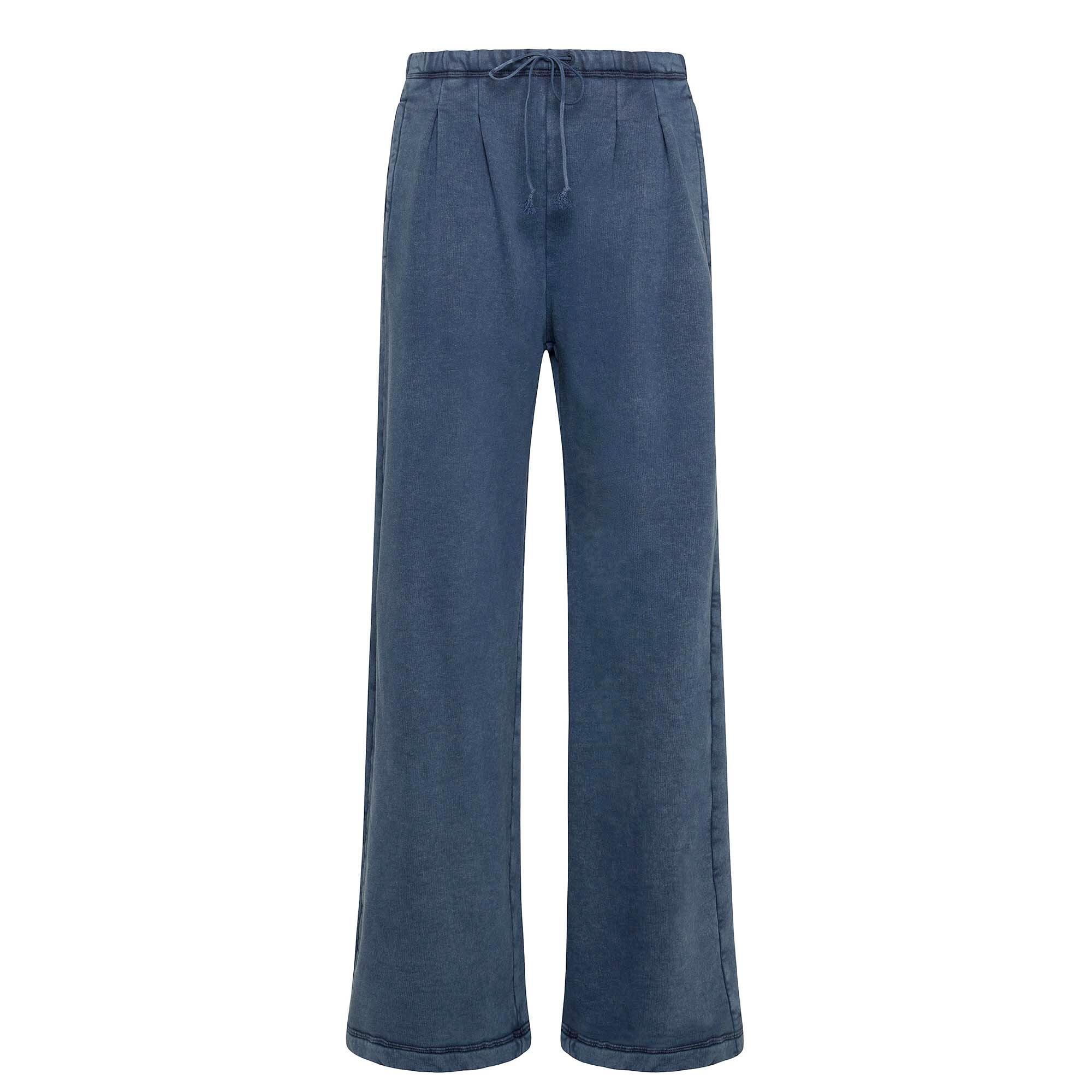 Pantaloni Deha Marbled Palazzo Sweatpants Damskie