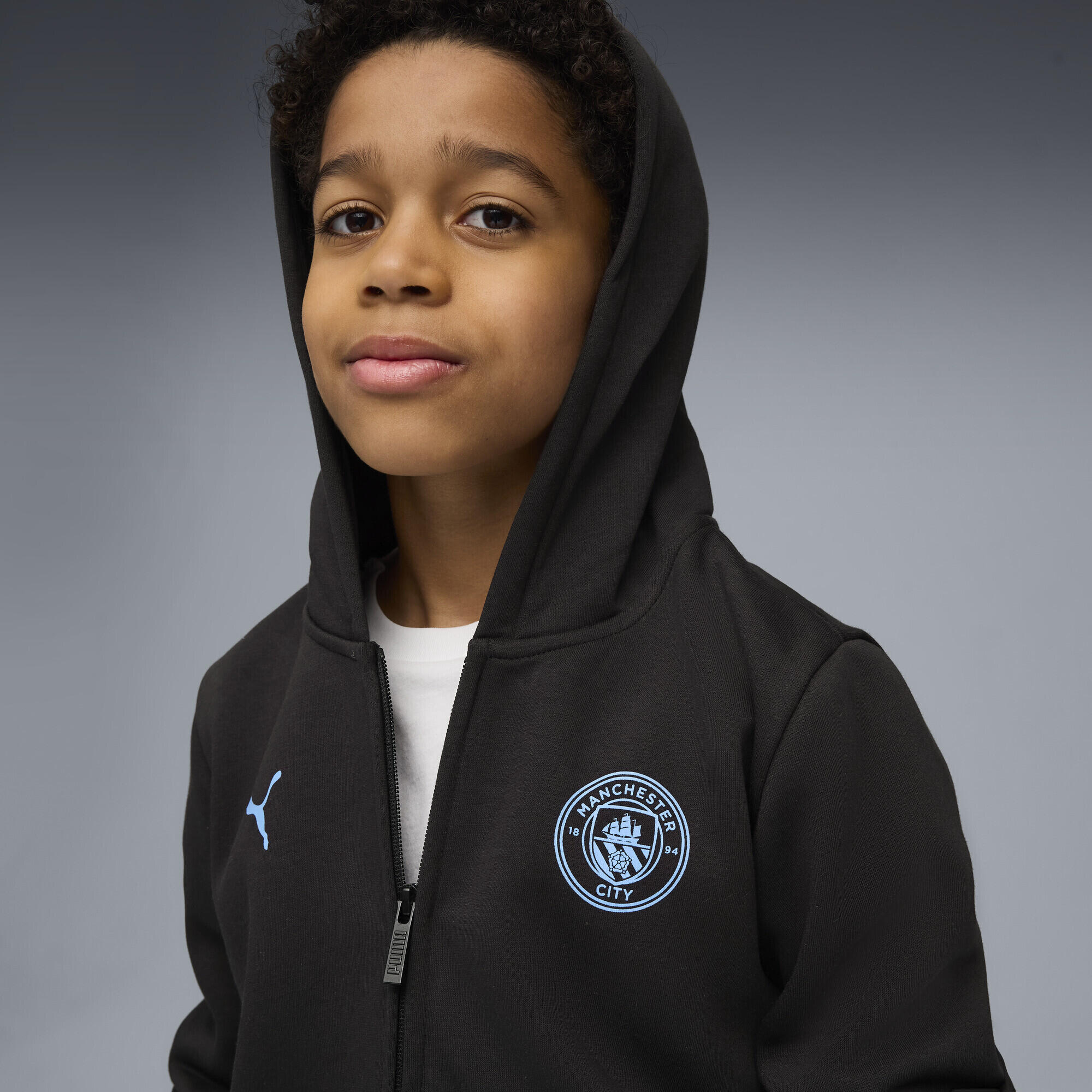 Veste à capuche FtblEssentials Manchester City Enfant et Adolescent PUMA 3/6