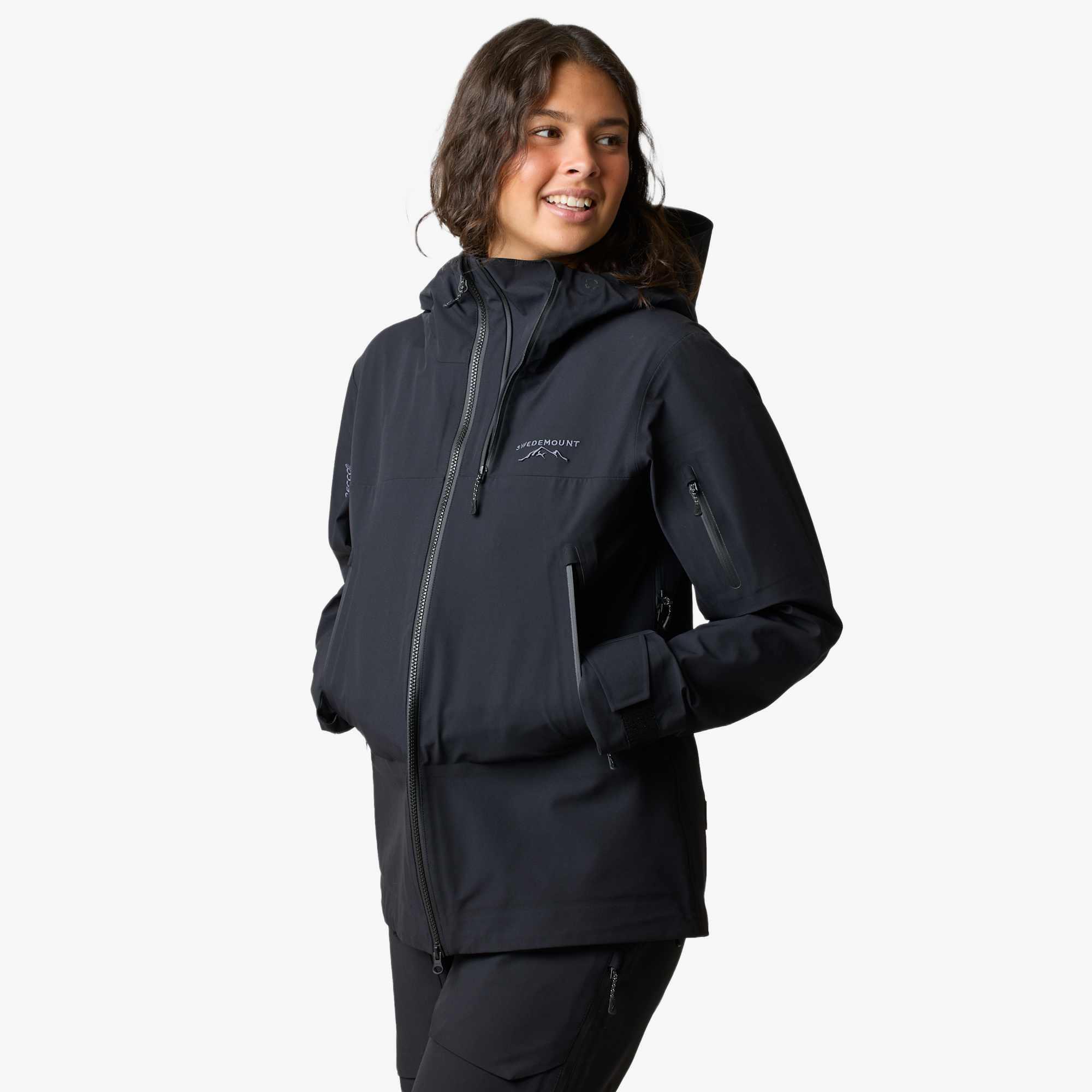 Women skiing ski jacket waterproof windproof Lofoten 3L Shell 4/7