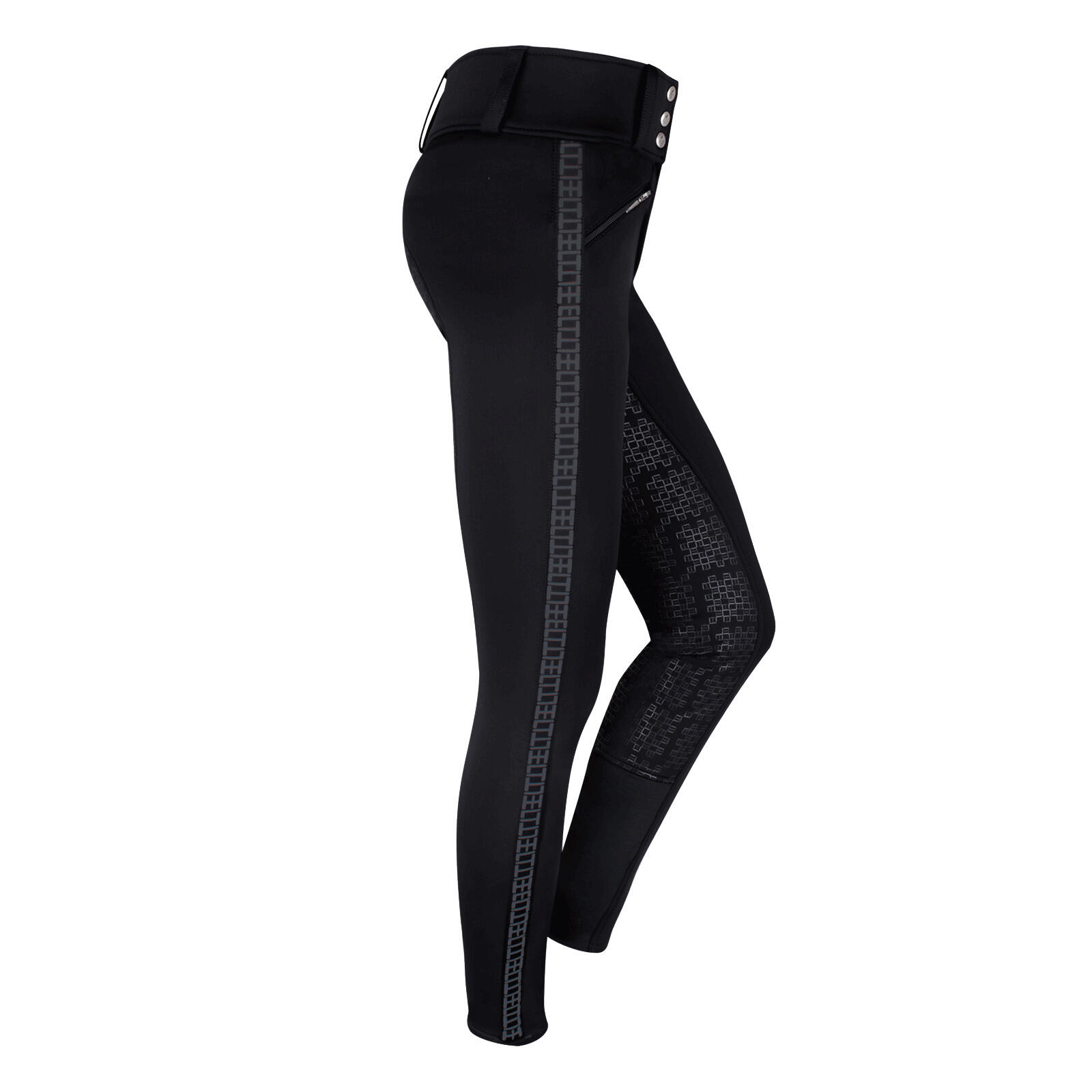 Pantalon de concours full gip fille ELT Elisa High Waist 3/4