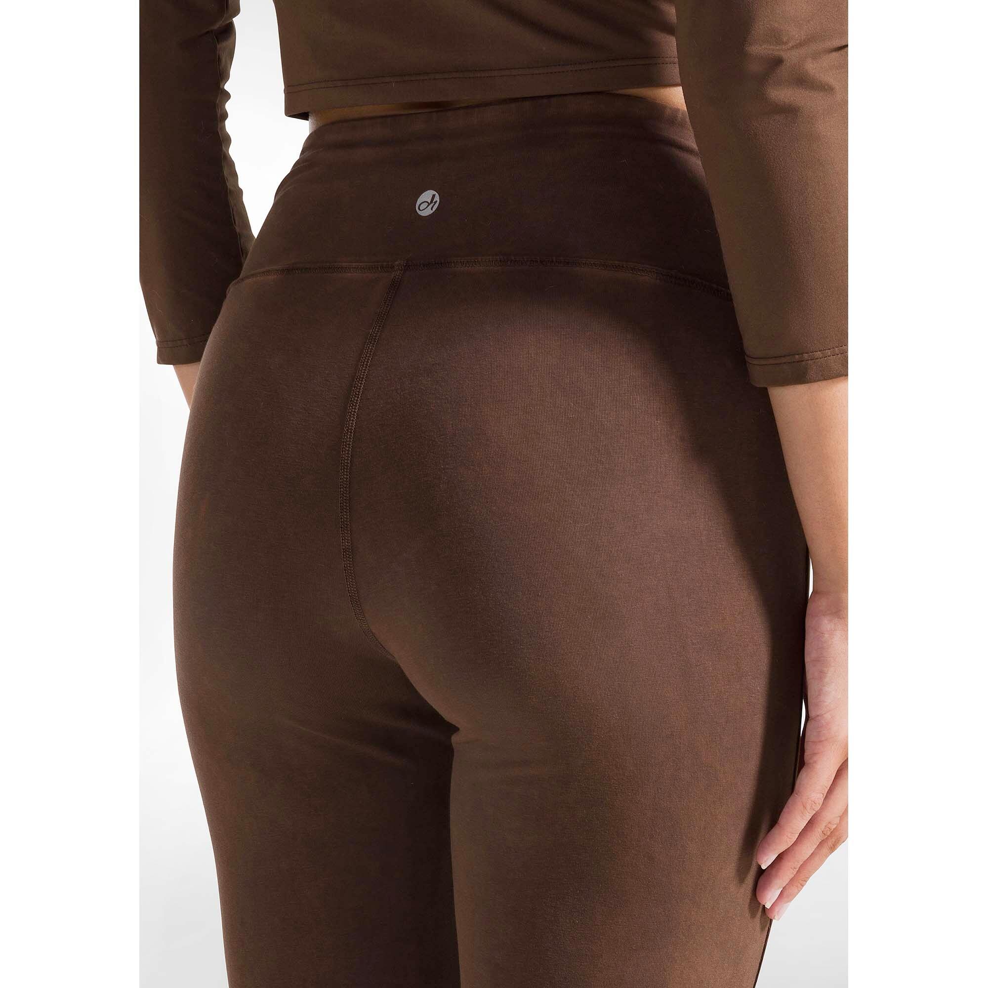 Pantalones Deha Pantalones Ajustados Acampanados Marmolados Mujer 5/5