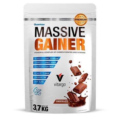 Massive gainer - 3,7kg Chocolat de Quamtrax