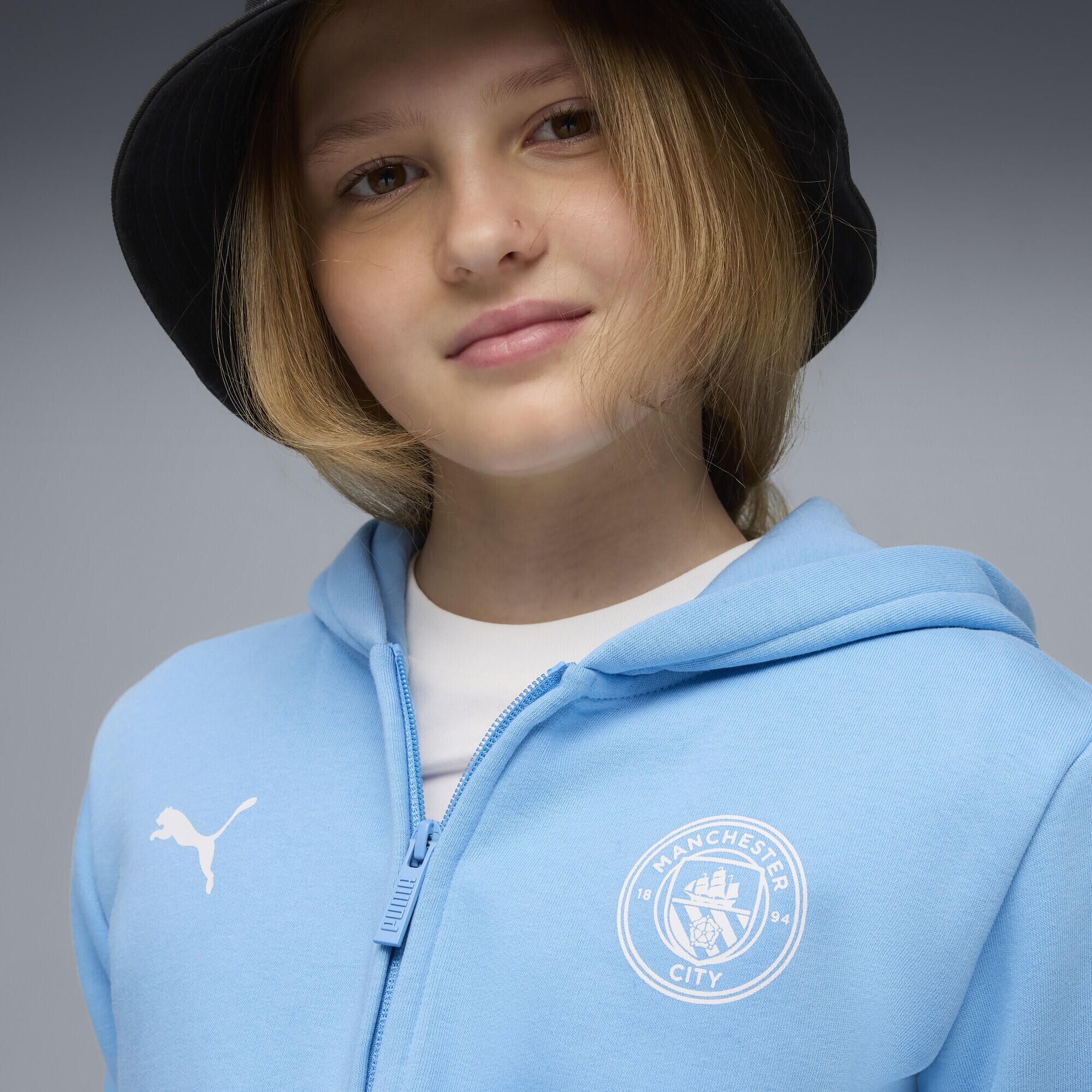 Casaco infantil com capuz Ftblessentials PUMA 3/6