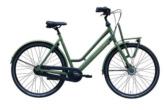 BSP La Dolce Vita Special - Dames Stadsfiets - 57 cm - Emerald Green