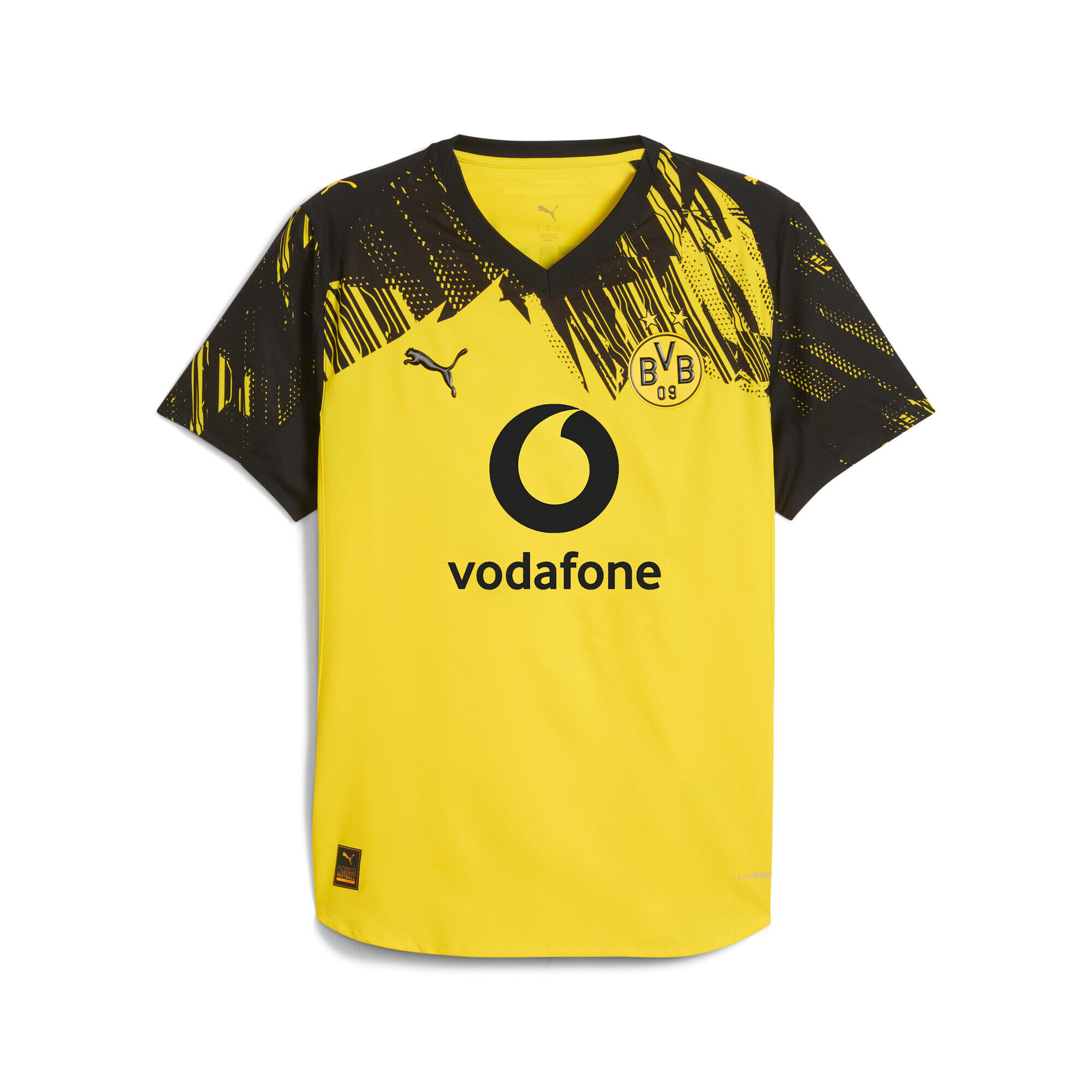Puma - Maillot Authentic Home Borussia Dortmund 25/26 Homme Puma - Maillot Manches Courtes - Jaune|noir - Decathlon