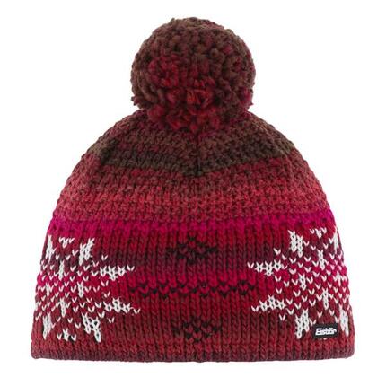 Eisbär Ike Strickmütze mit Bommel für Damen und Herren