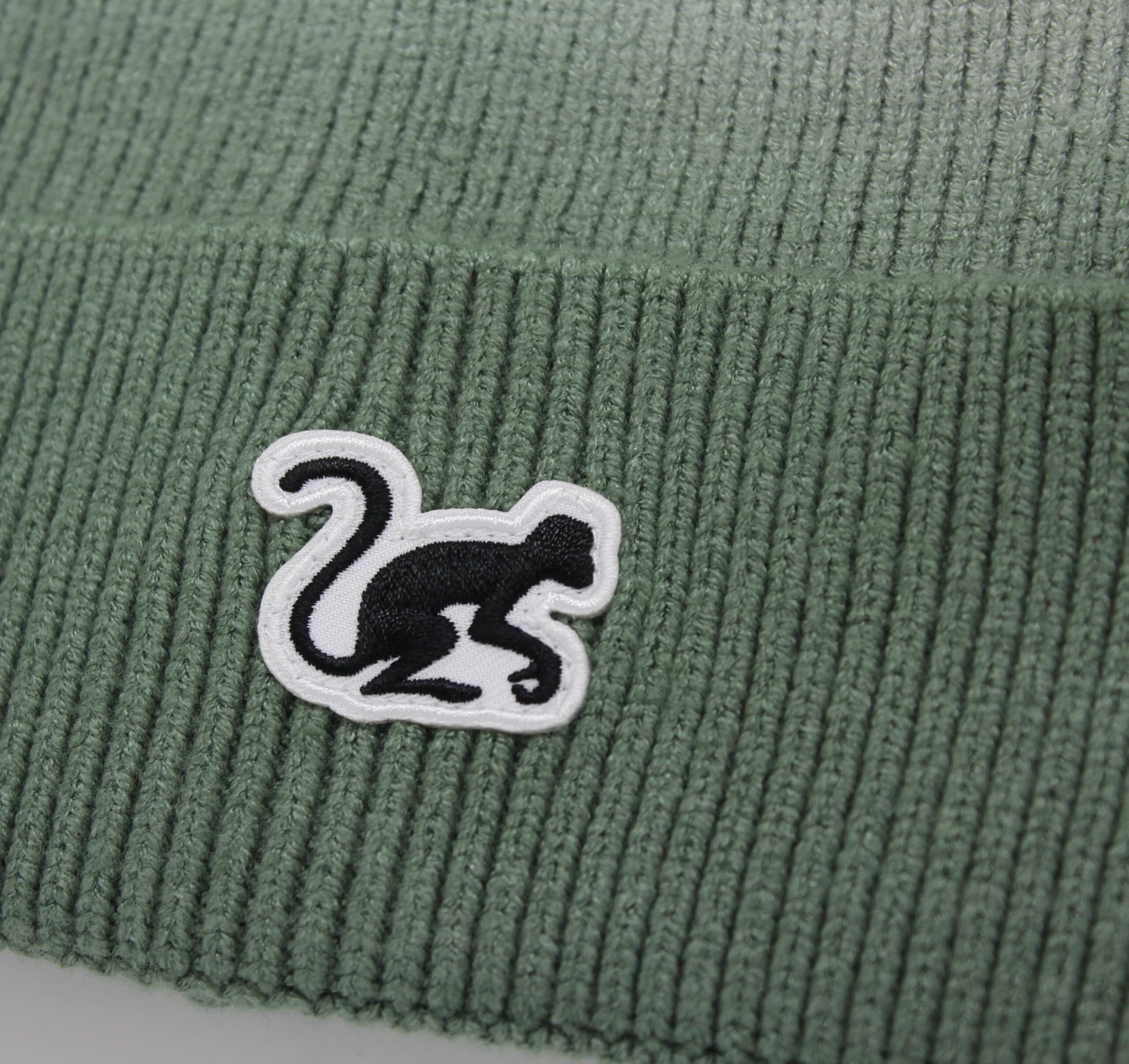 Muts - Geborduurd logo / Kleurverloop / Eén maat (groen) 3/3