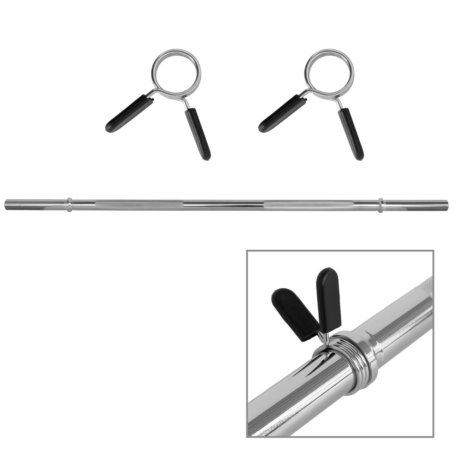 Barra Alzamiento Maximpro Kovar 120cm con Fijaciones Muelles 2/5