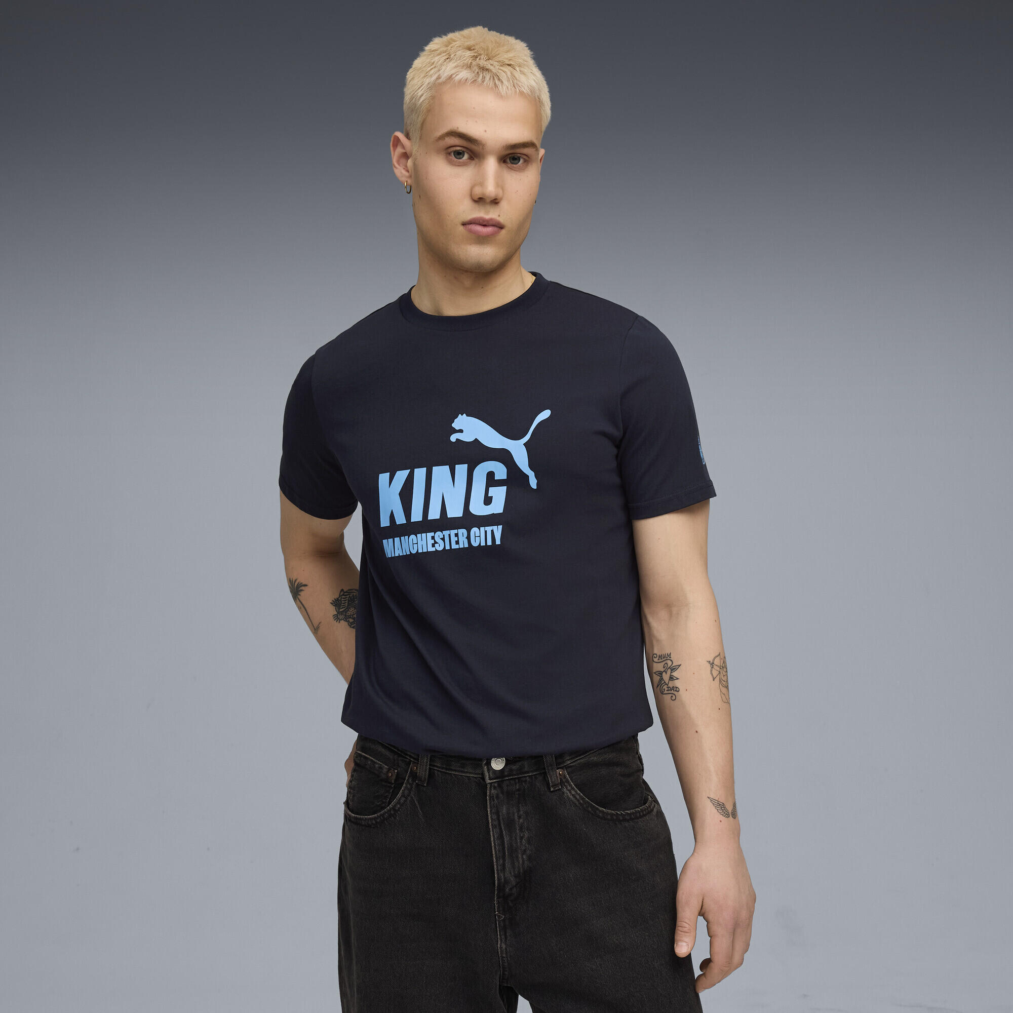 T-shirt à logo KING Manchester City Homme PUMA 2/6