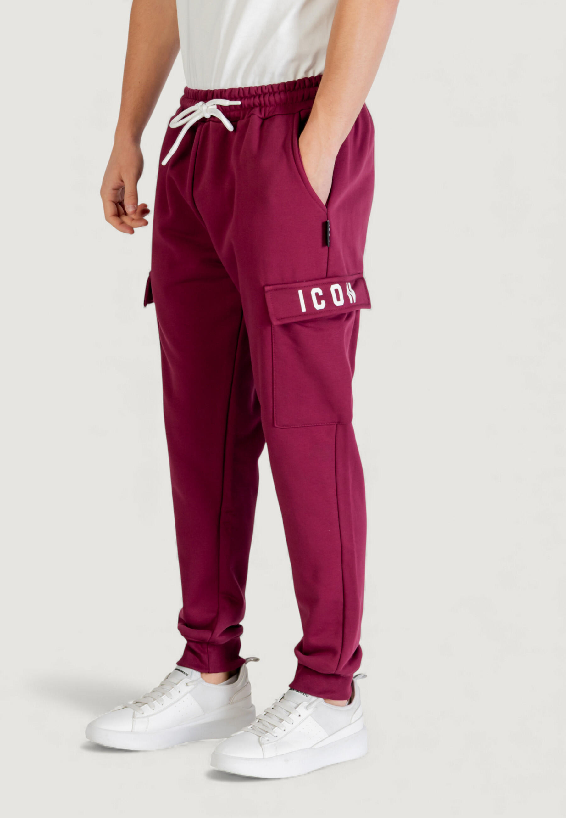 pantalon  HOMME bordeaux 2/4