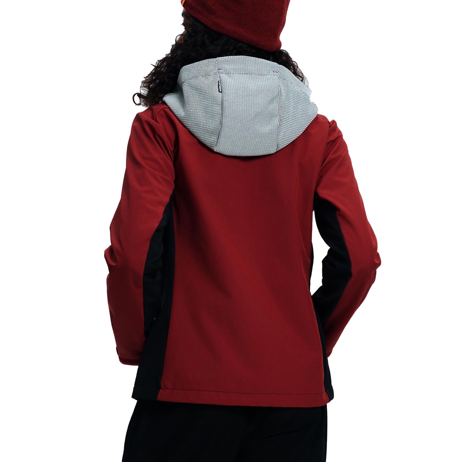 Softshelljacke elastisch atmungsaktiv wind- und wasserabweisend Damen - Beebe 7/7