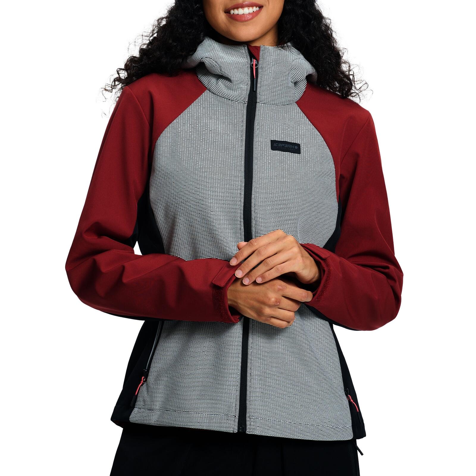 Softshelljacke elastisch atmungsaktiv wind- und wasserabweisend Damen - Beebe 6/7