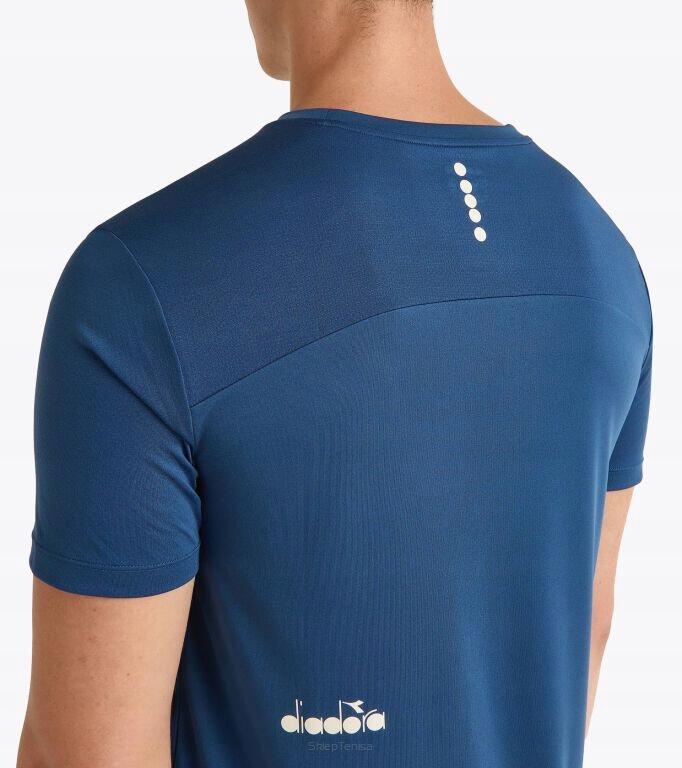 Koszulka tenisowa Diadora SS T-shirt Tennis niebieska XXL 3/5